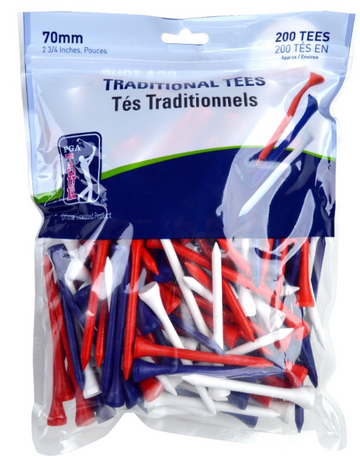 PGA Tour Wooden Tees Pack OF 200